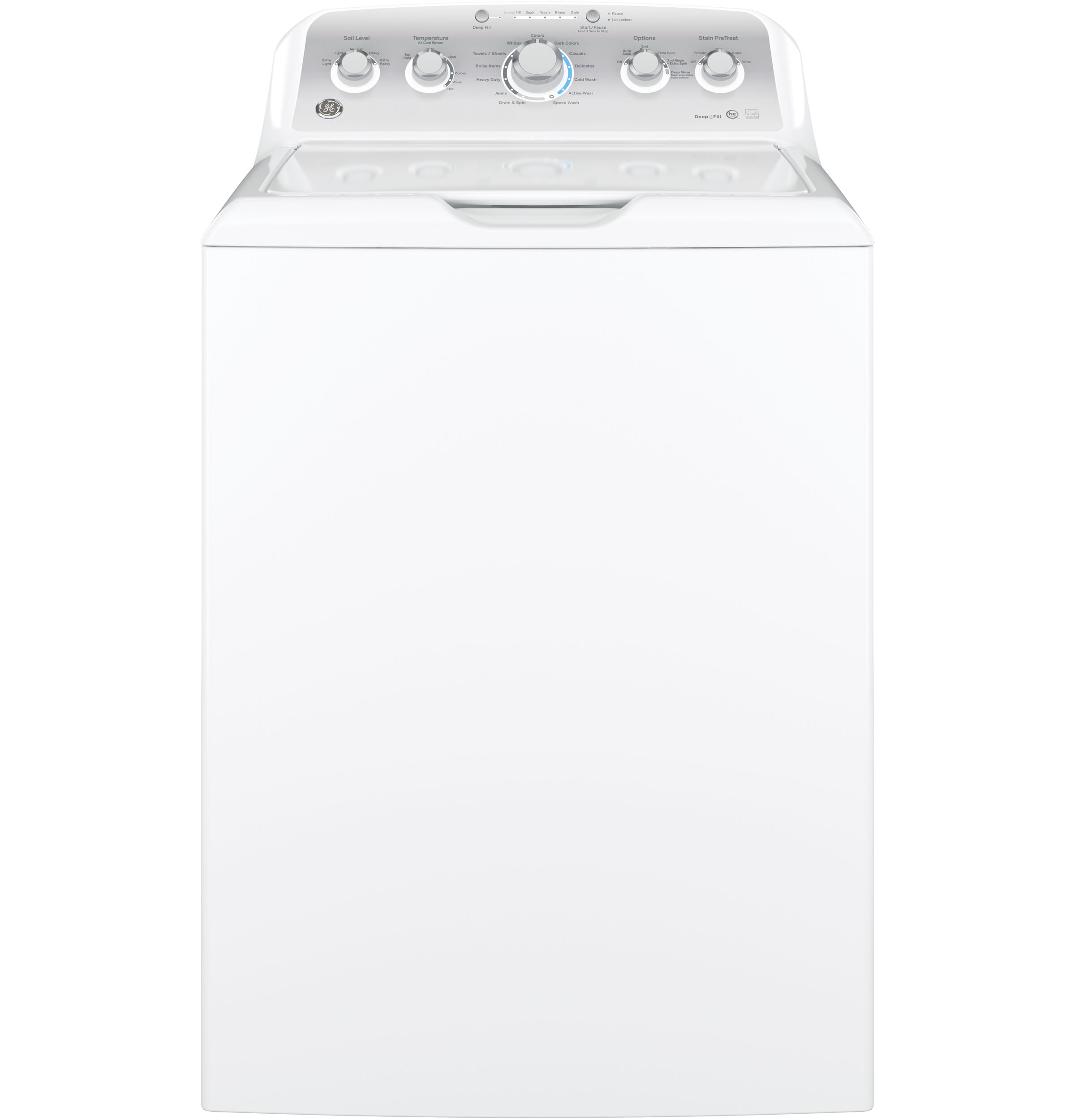 GE® 4.2 cu. ft. Capacity Washer with Stainless Steel Basket