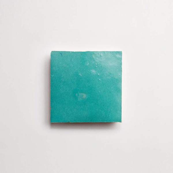 clé zellige | petite | gloss | forgotten turquoise | sample 