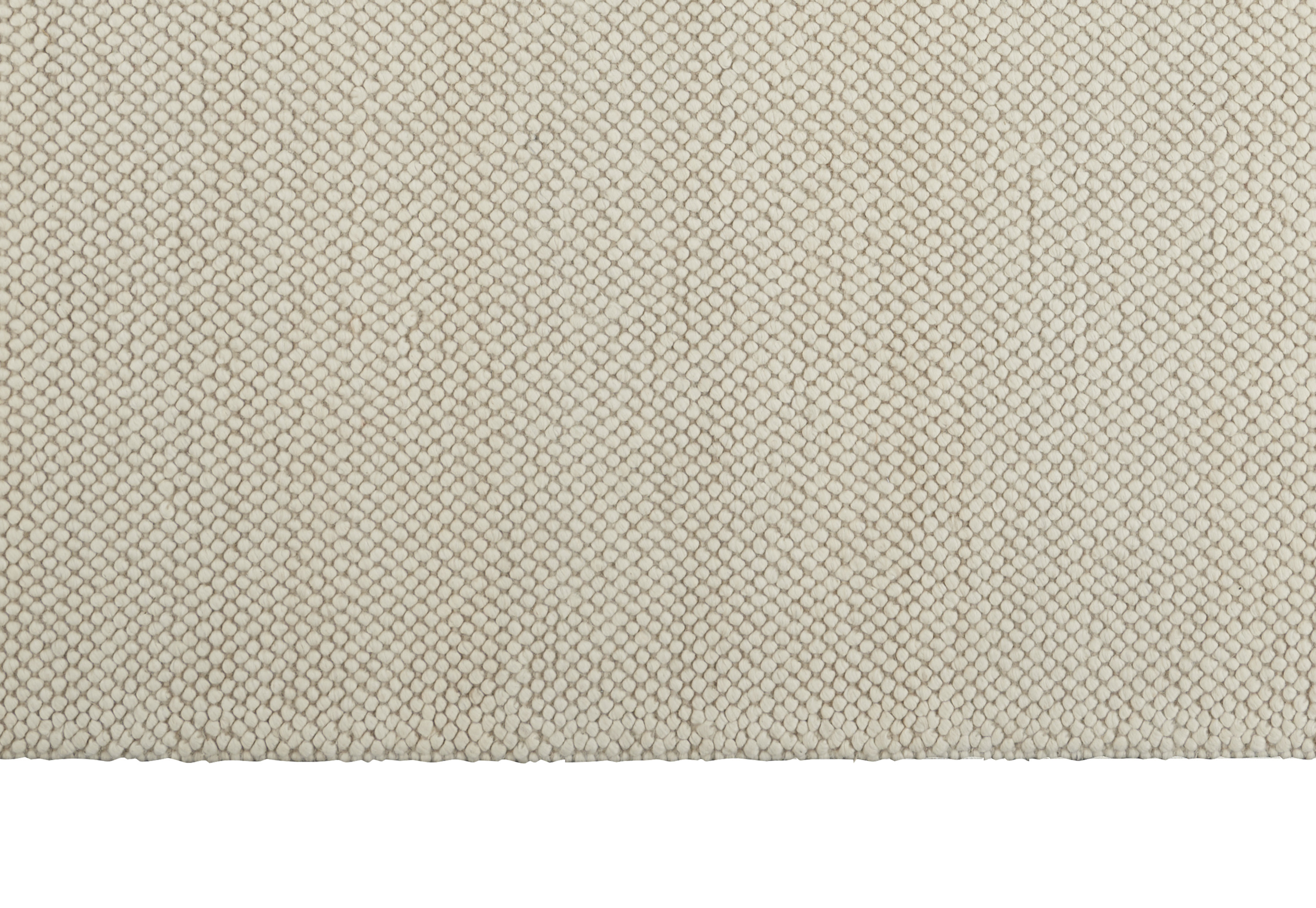 Calvin Klein Textured Dots 5'3" x 7'3" Cream Beach Indoor Rug