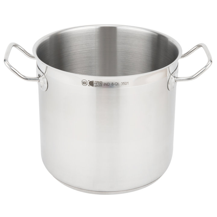 8-quart Optio™ stockpot with low-domed cover