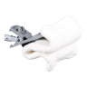 Unger, SmartColor™ Spill, 16"W, Microfiber, White, Hook & Loop, Wet Mop