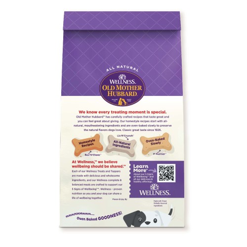 Old Mother Hubbard Classic Savory Mix back packaging