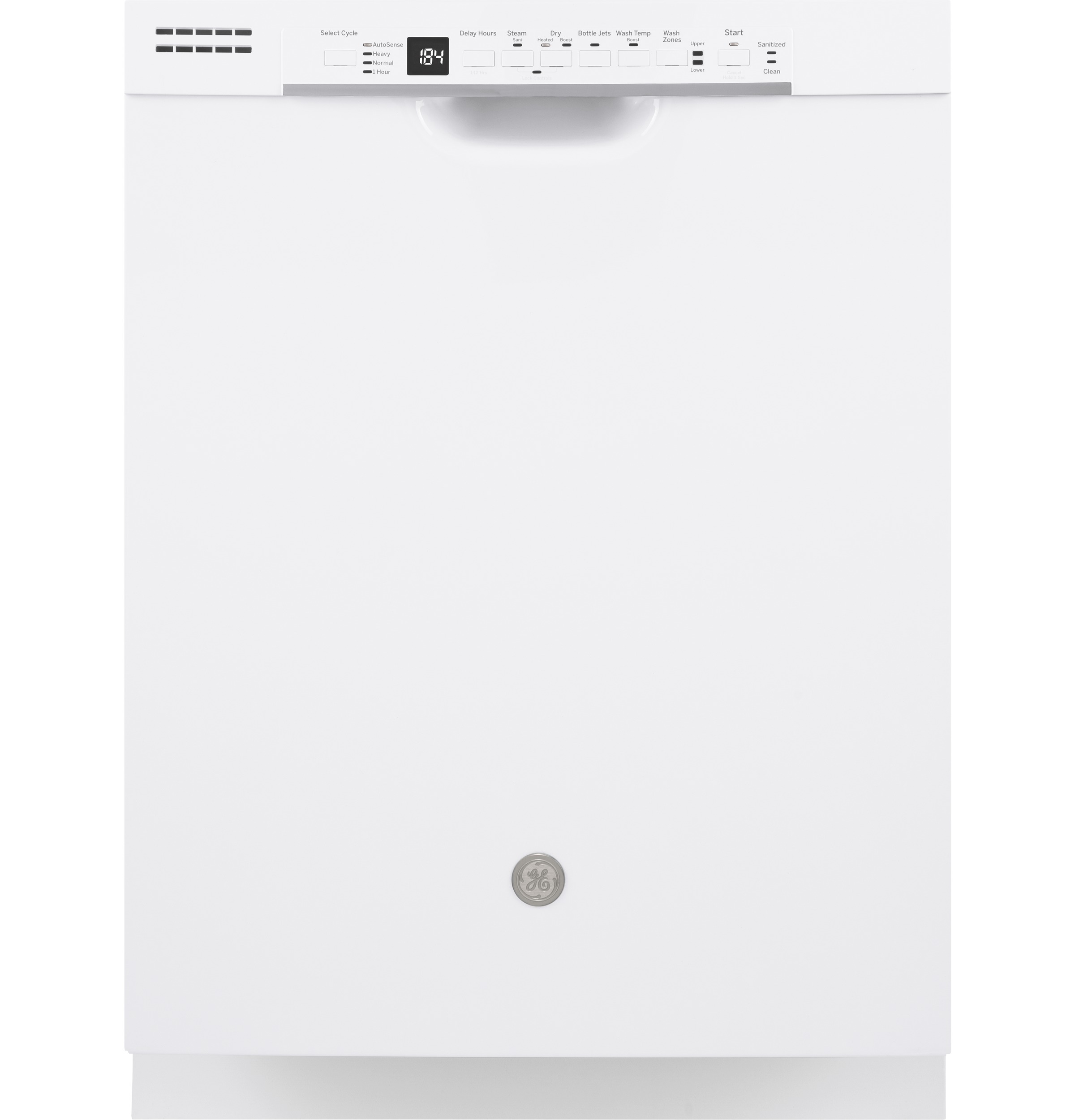GE® ENERGY STAR® Front Control with Plastic Interior Dishwasher with Sanitize Cycle & Dry Boost