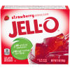 Jell-O Strawberry Gelatin Dessert, 3 oz Box