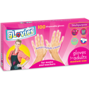 Mulitpurpose Disposable Gloves for Adults, Pack of 100