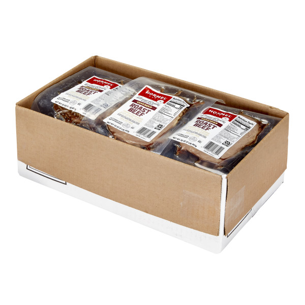 BREAD READY(r) Roast Beef, Premium,Thin Sliced, 6/2 lb . C1RM - Front Right Open Case (Hi Res)