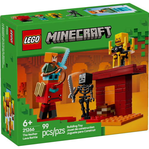LEGO Minecraft Nether Lava Battle (21266)