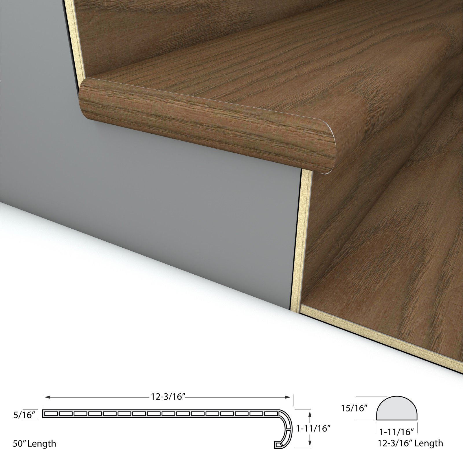 Bridge Beam Tread w/ Cap Universal view 4