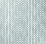 Ozzi Light Blue 5/8×2-1/4 Leaves Mosaic