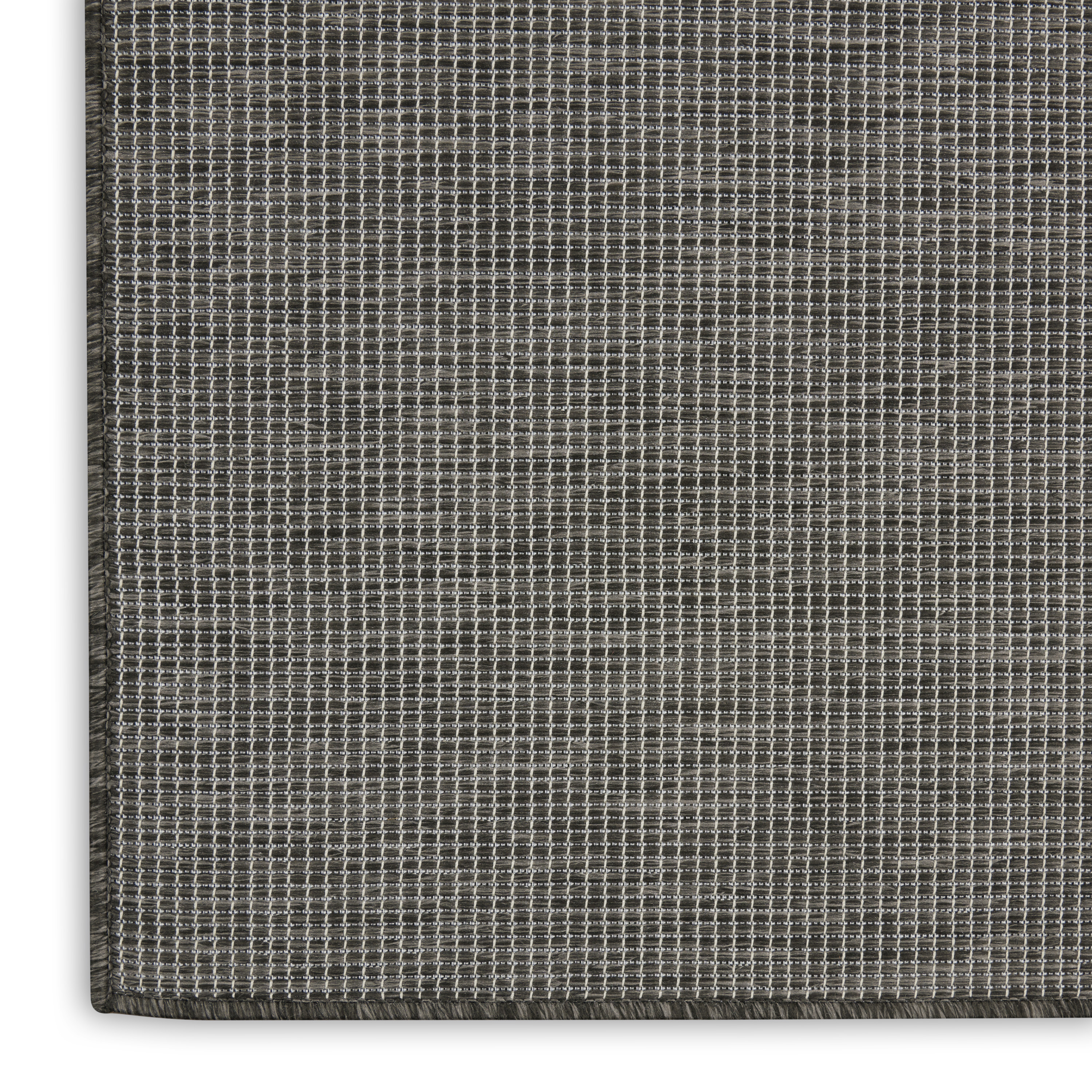 Nourison Positano 2' x 6' Charcoal Modern Rug