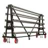 Hillyard, Gator Roll Vinyl Storage Rack, 8 Roll