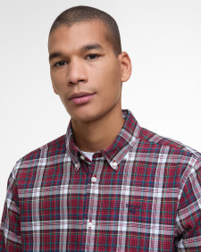 Mosswood Tailored Long-Sleeved Shirt Red