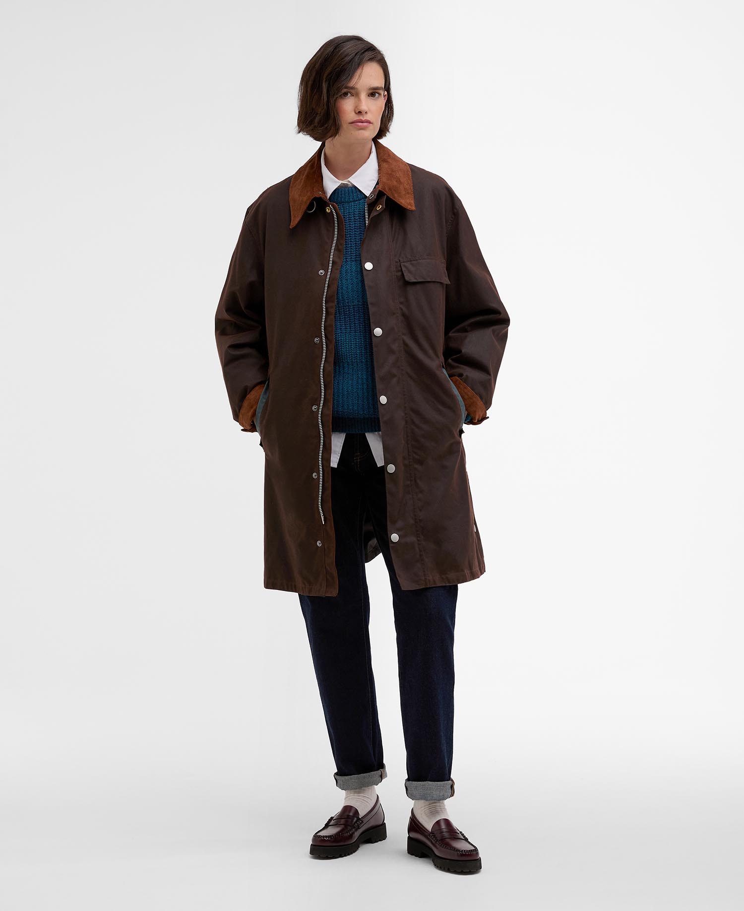 Paul Smith loves Barbour Beeston Waxed Jacket image number 2