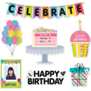 Happy Birthday Mini Bulletin Board Set