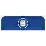 Rubbermaid Commercial, Configure™, Paper, 23gal, Blue, Receptacle Label Kit