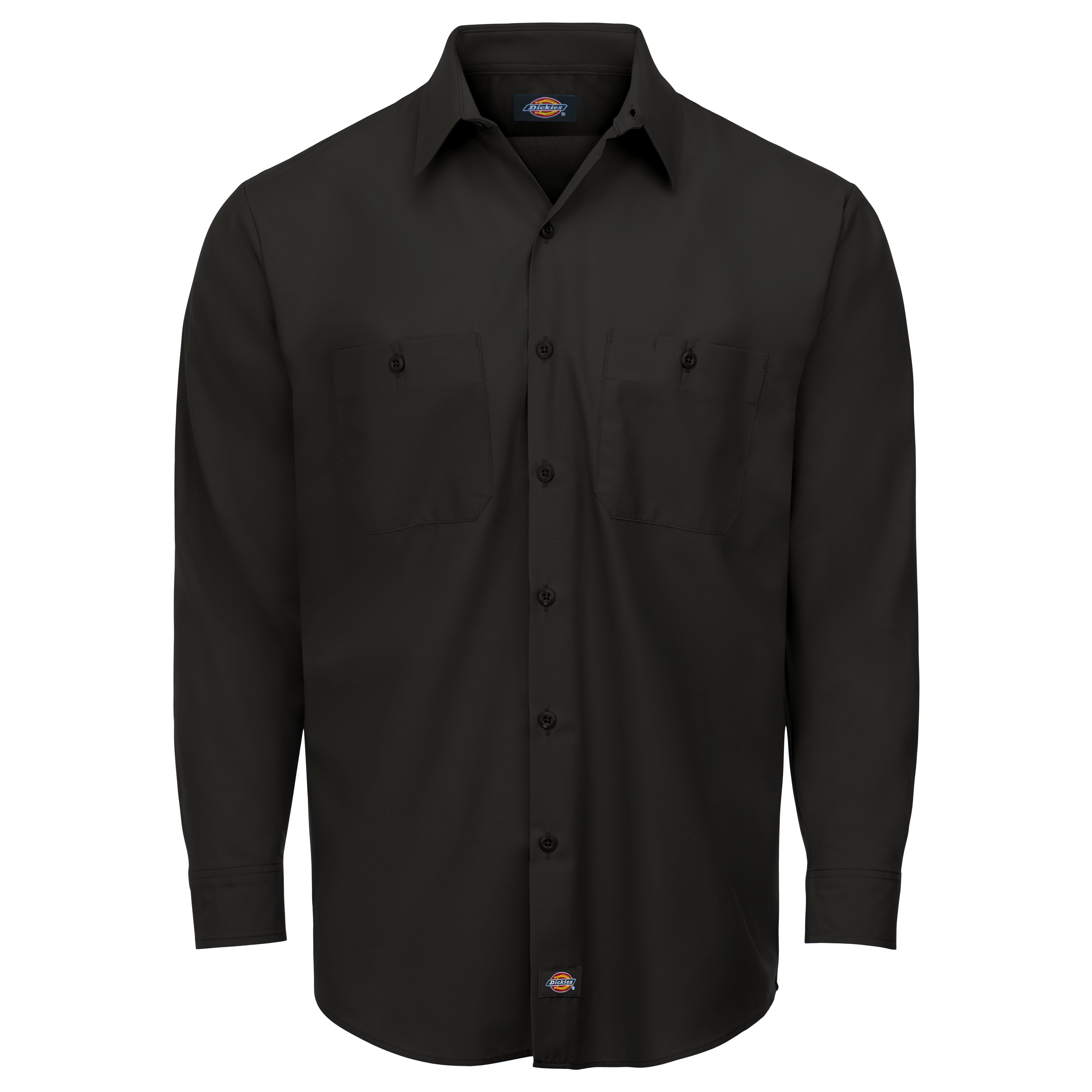 Men‘s Industrial WorkTech Ventilated Long-Sleeve Work Shirt With Cooling Mesh-Dickies®