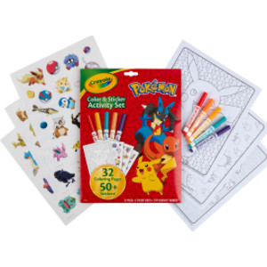 Color & Sticker Activity Set, Pokemon