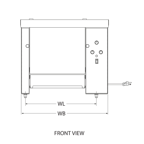 Engineering front view