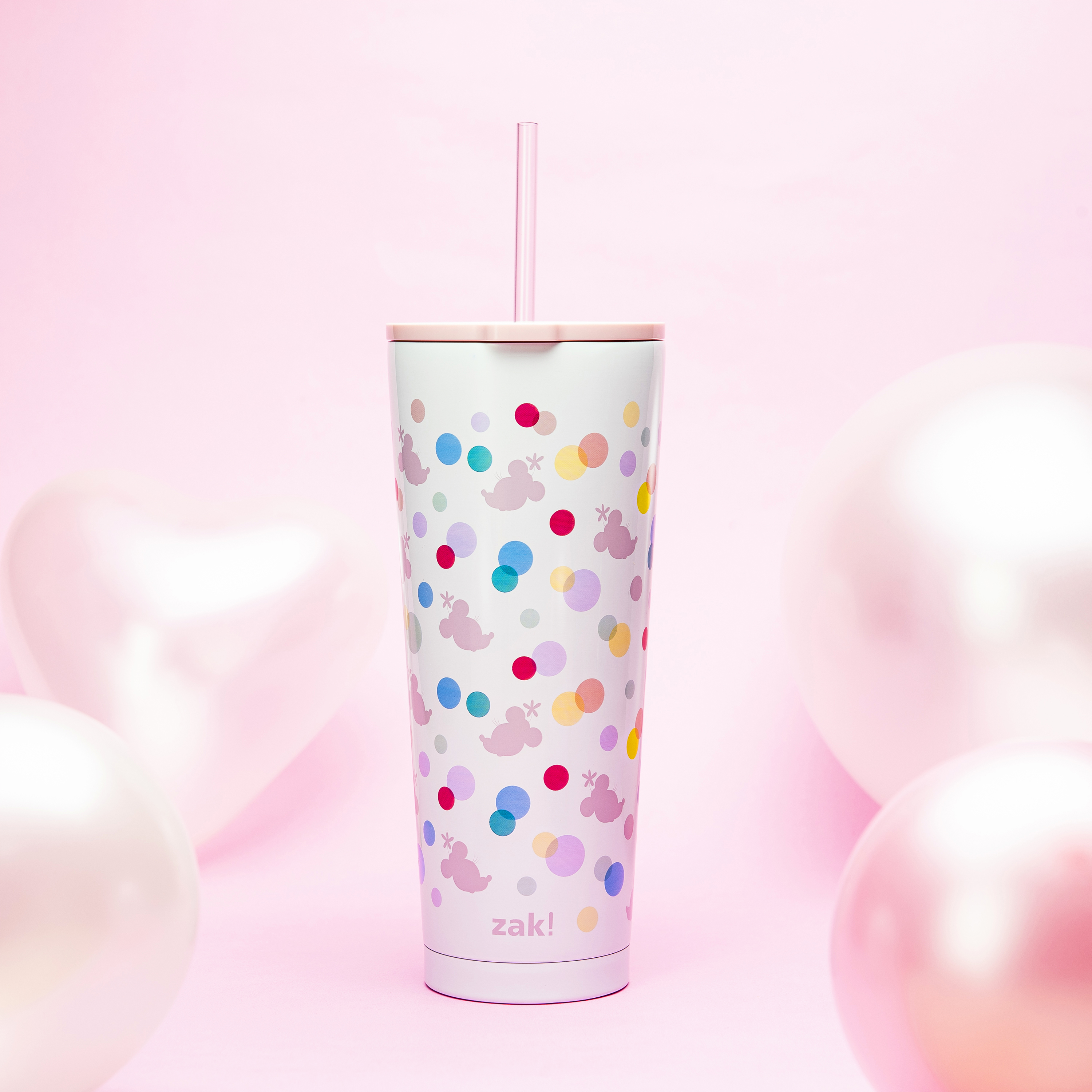 Disney 25 ounce Reusable Water Bottle, Minnie Mouse Polka Dots slideshow image 3 Disney 25 ounce Reusable Water Bottle, Minnie Mouse Polka Dots slideshow image 3