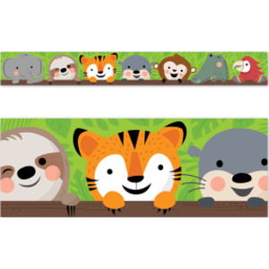 Jungle Friends EZ Border, 48 Feet