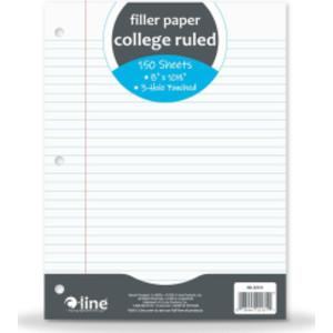 College-Ruled Filler Paper, 150 Sheets
