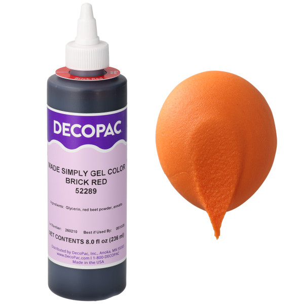 Brick Red Made Simply™ Premium Gel Color