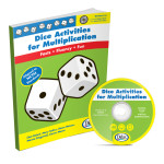 Didax&reg; Dice Activities for Multiplication Book & CD DD-210907