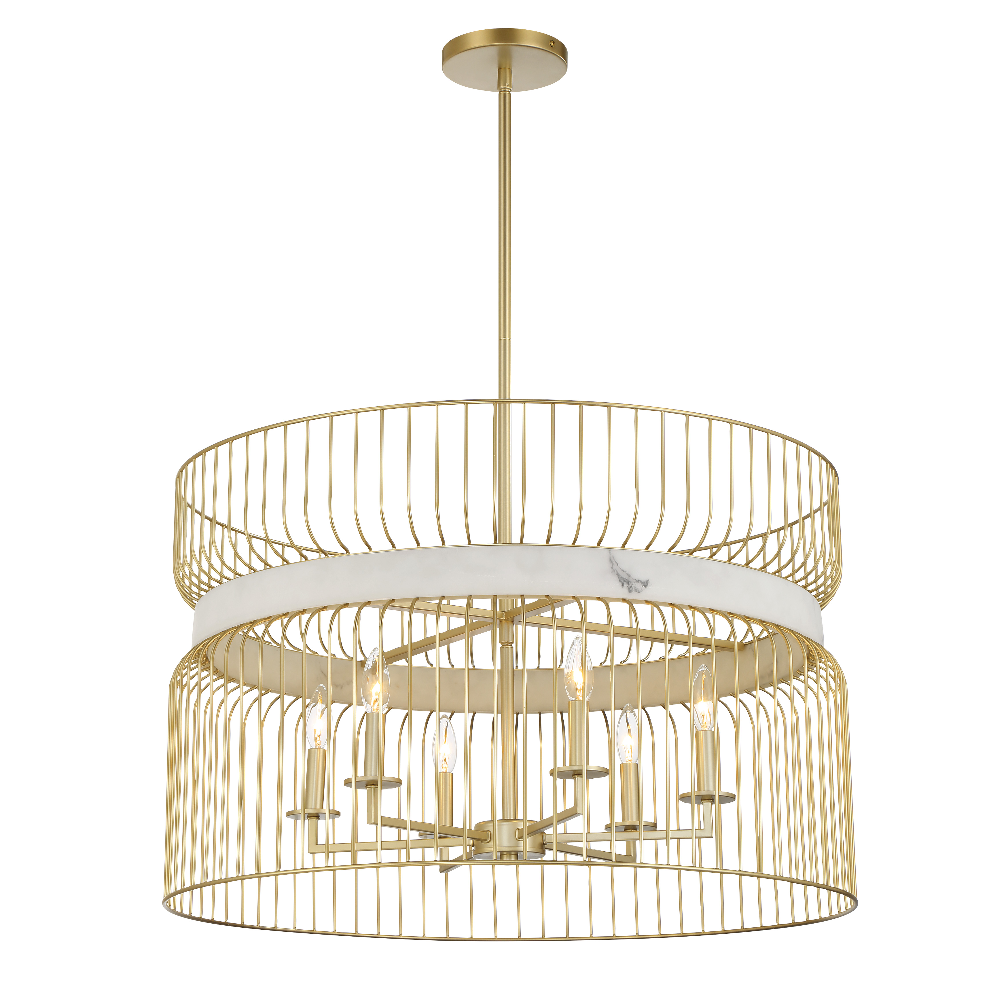 Park Slope by Robin Baron - 6 Light Pendant