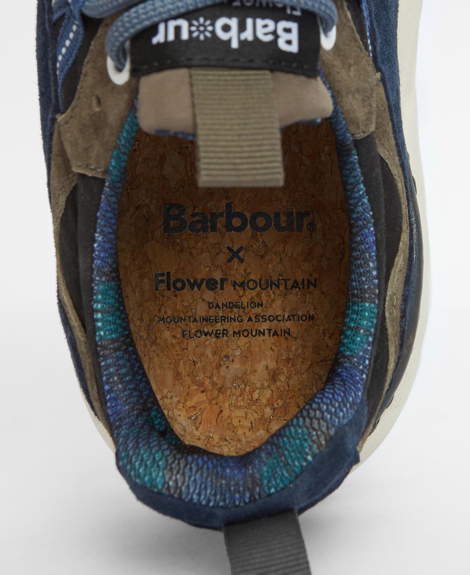 Barbour x Flower Mountain Yamano 3 Uni Trainers image number 5