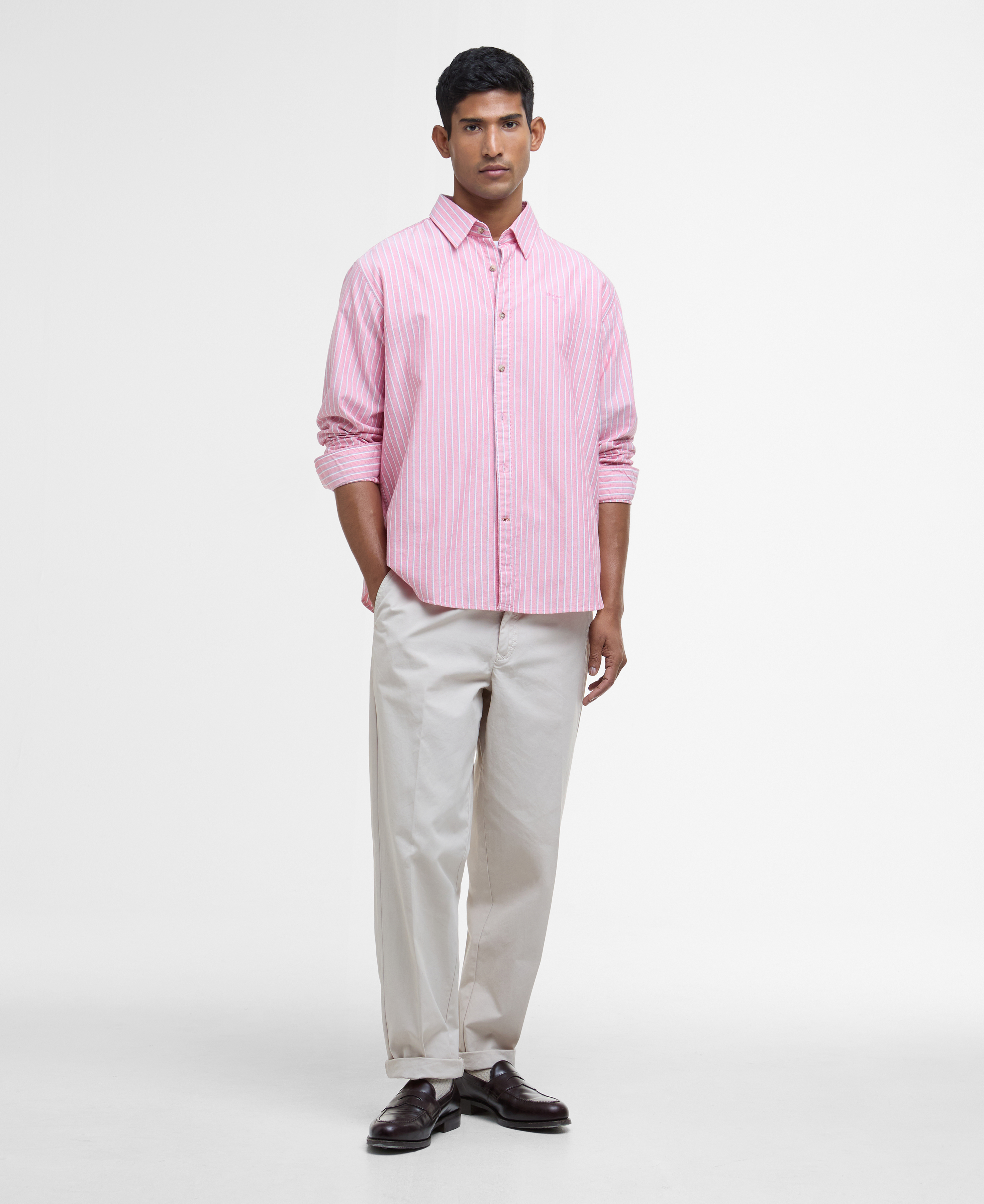 Hemd Fenfield Striped Long-Sleeved Relaxed image number 1