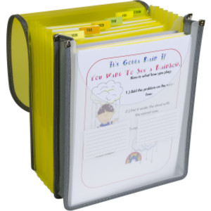 7-Pocket Vertical Backpack File, Letter Size