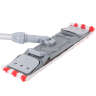 Unger, SmartColor Micro 7.0, Micro 7.0 Microfiber Tab Mop, 16"W, Red/White