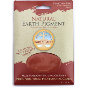 Earth & Mineral Pigment, Venetian Red, 3 oz