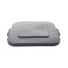 Rubbermaid Commercial, BRUTE, Square, Resin, 28 gal, Gray, Receptacle Lid