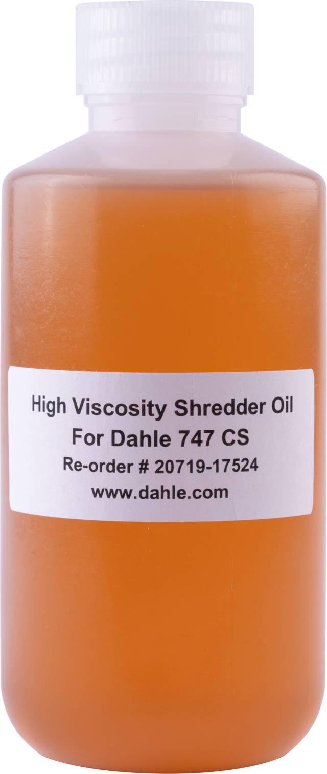 Dahle 20719 High Viscosity Shredder Oil | For PowerTEC 747 CS