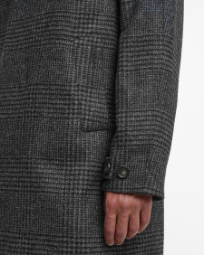 Lorden Wool Overcoat Charcoal