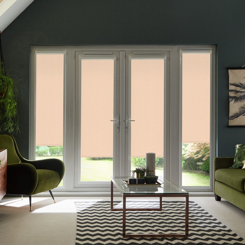 Florence Peach Roller Blind