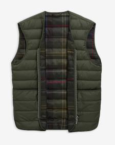 Gilet reversibile in piuma d’oca 