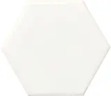 Pixie White 4″ Hexagon Wall Tile Glossy
