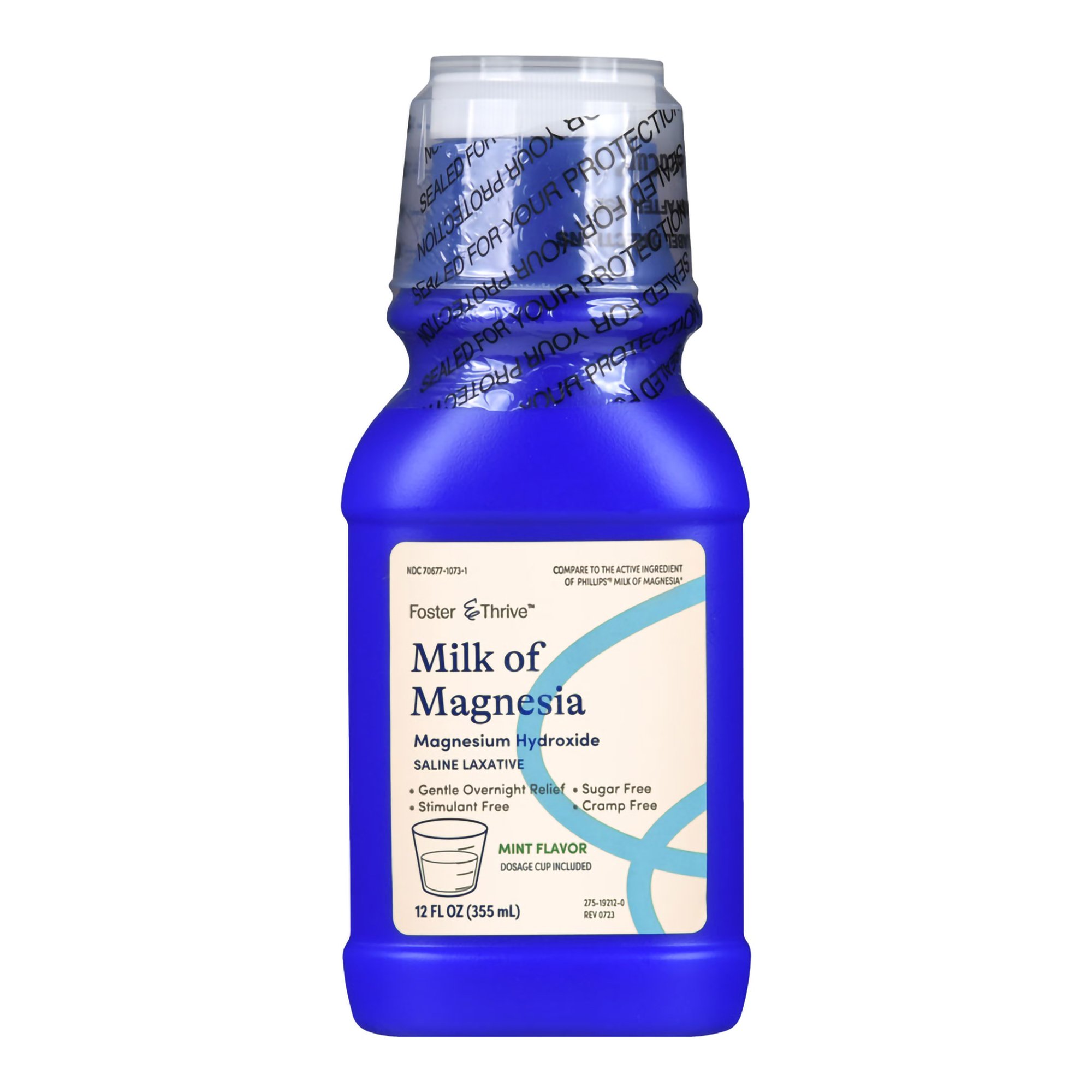 Foster & Thrive™ Milk of Magnesia Magnesium Hydroxide Liquid Mint