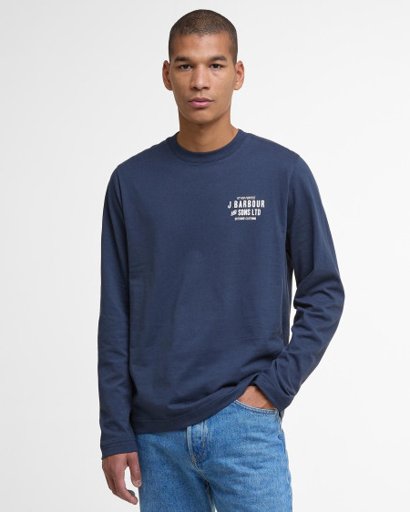 T-shirt con stampa a maniche lunghe Pointer