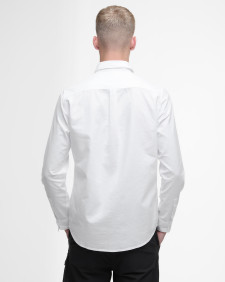 Kinetic Tailored Long-Sleeved Shirt Classic White