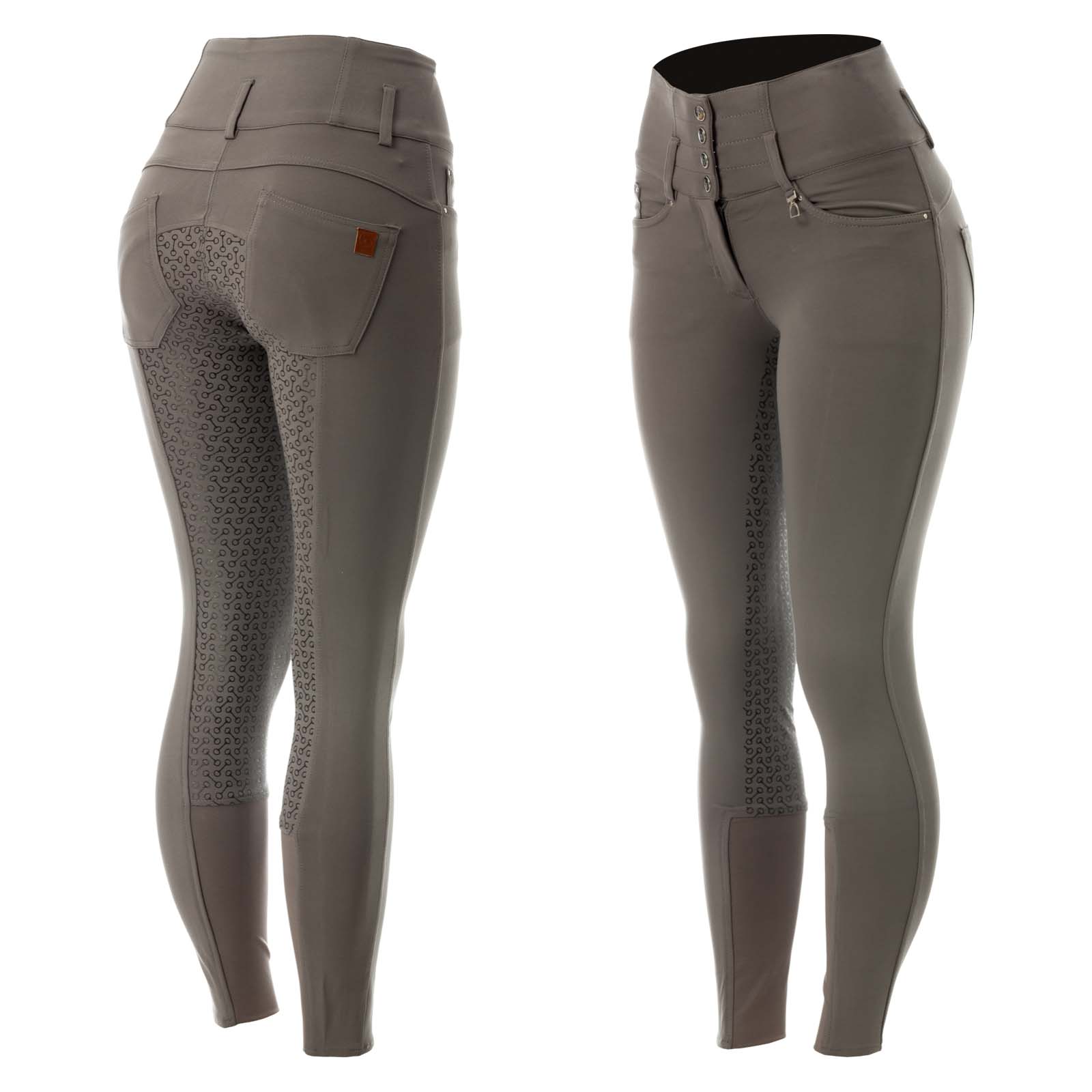 Horze Tara Womens High Waist Silicone Full Seat Breeches