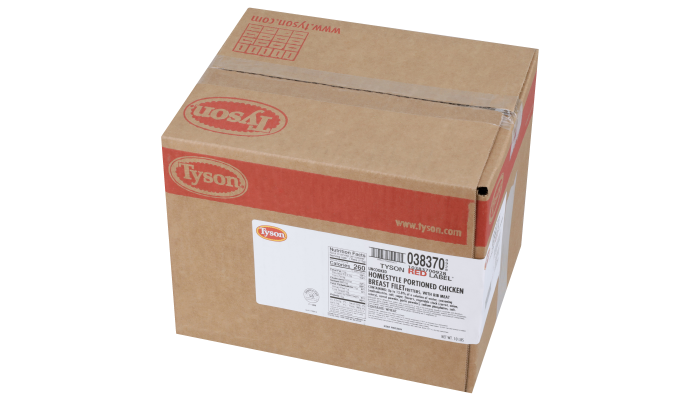 Tyson Red Label® Uncooked Homestyle Select Cut Chicken Breast Filet Fritters, 4 oz._image_6