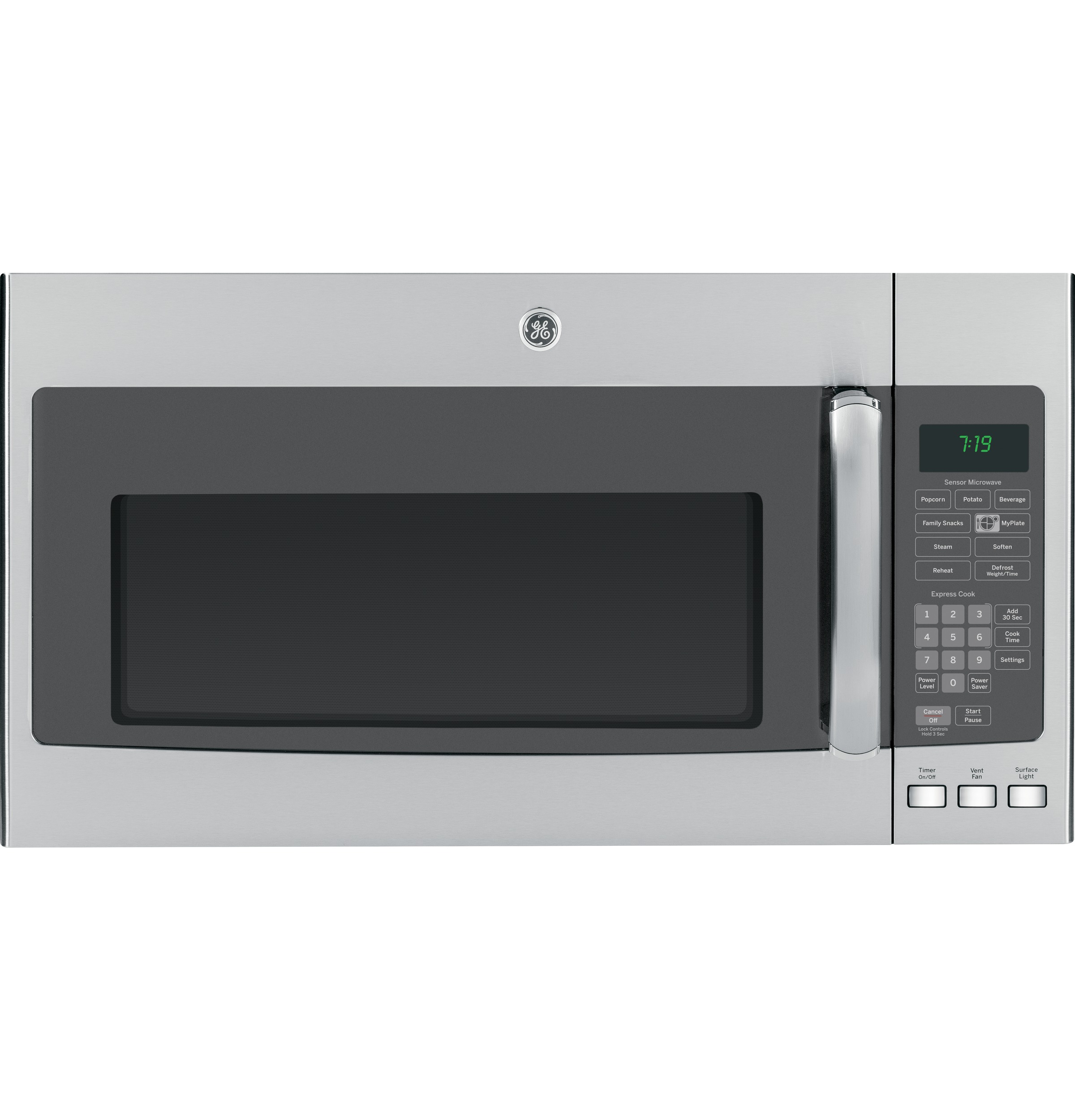 GE® Series 1.9 Cu. Ft. Over-the-Range Sensor Microwave Oven