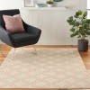 Nourison Jubilant JUB17 Ivory Pink Rug