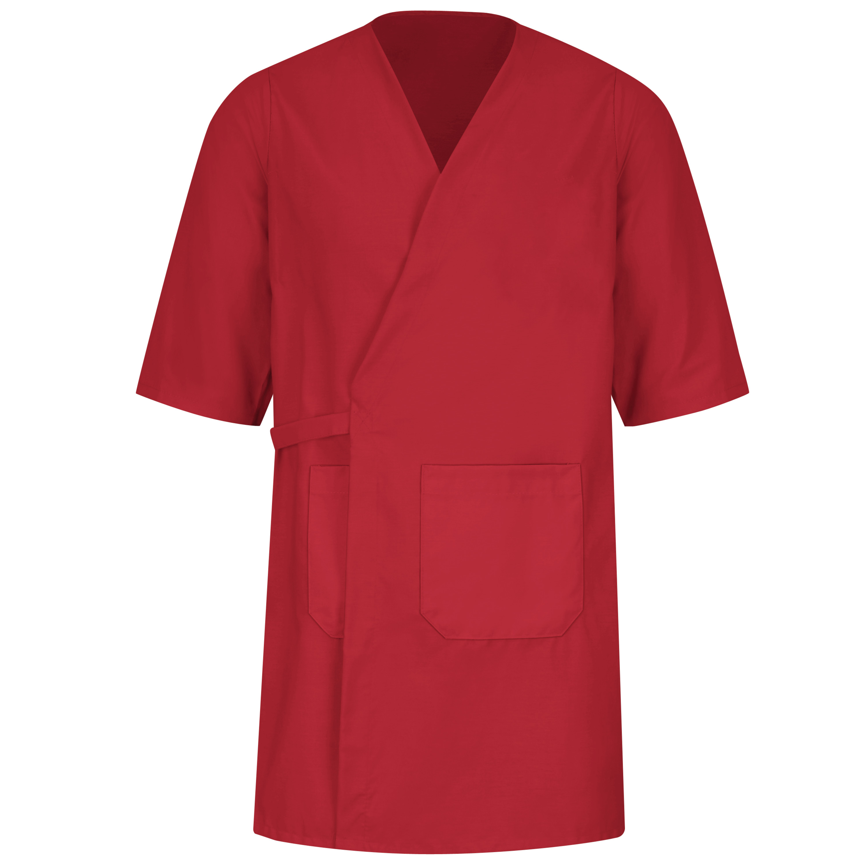 Red Kap Collarless Butcher Wrap - Picture 8 of 14