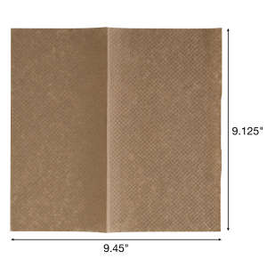 Empress,  S-Fold Paper Towel, 9.125in x 9.45in, 1 ply, Natural