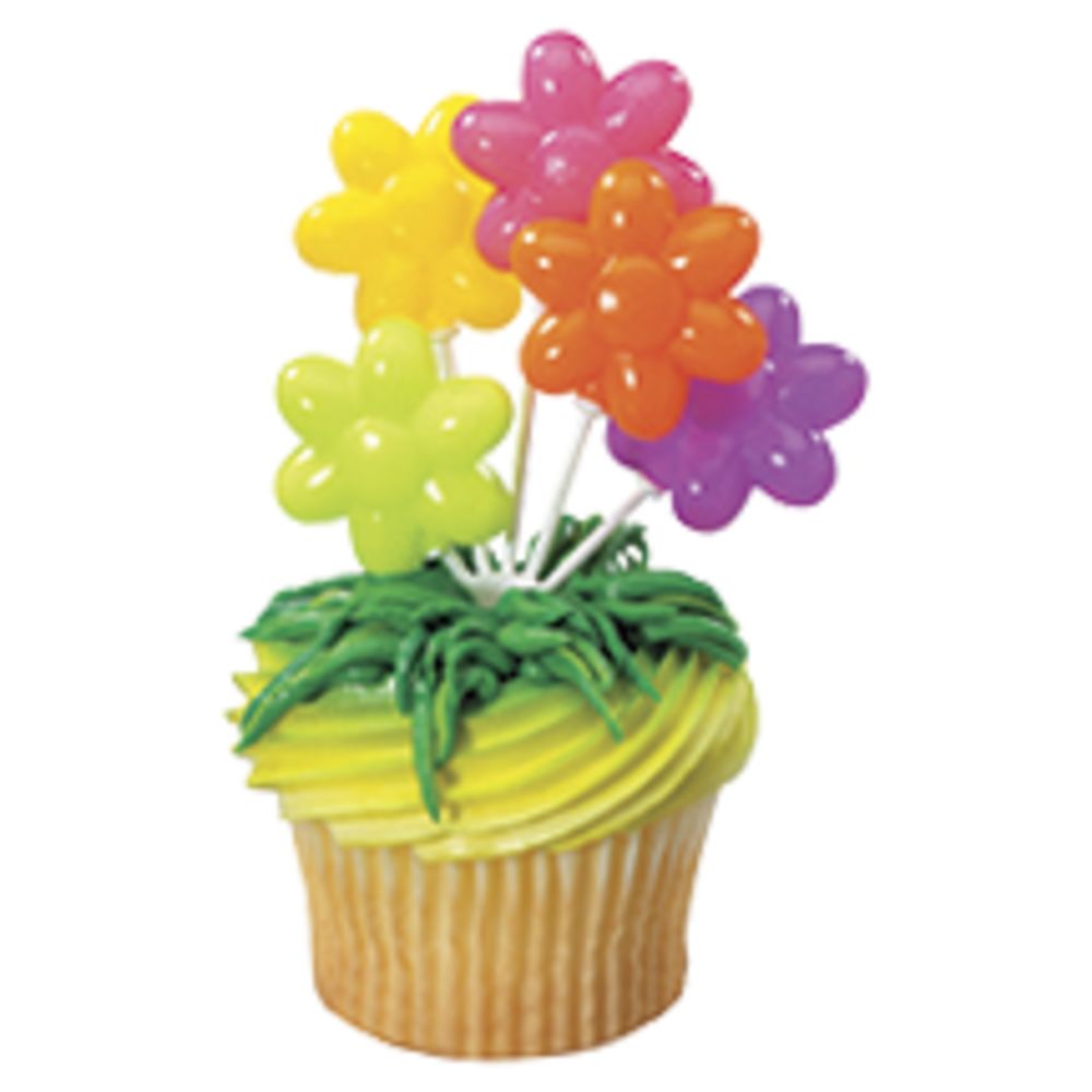 Image Cake Flower Shaped Balloon Cluster