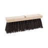 Boardwalk, 6.25in, Street Broom Head, Polypropylene Bristles, Brown